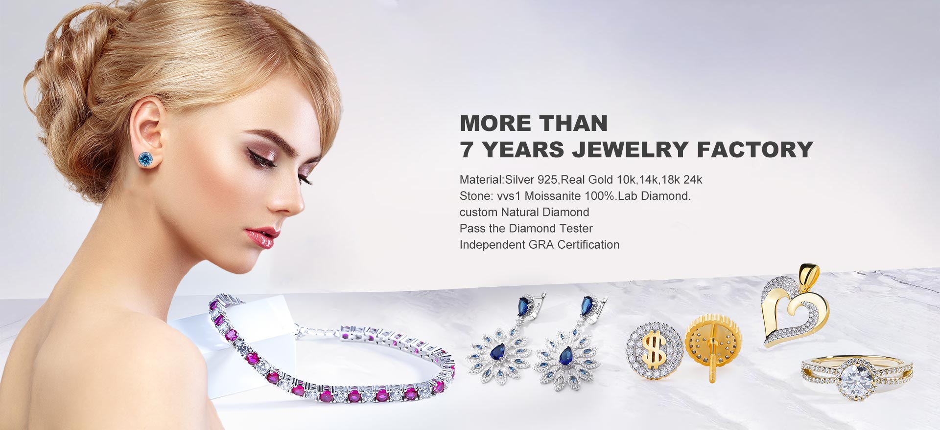 Fashion ladies jewelry business scope