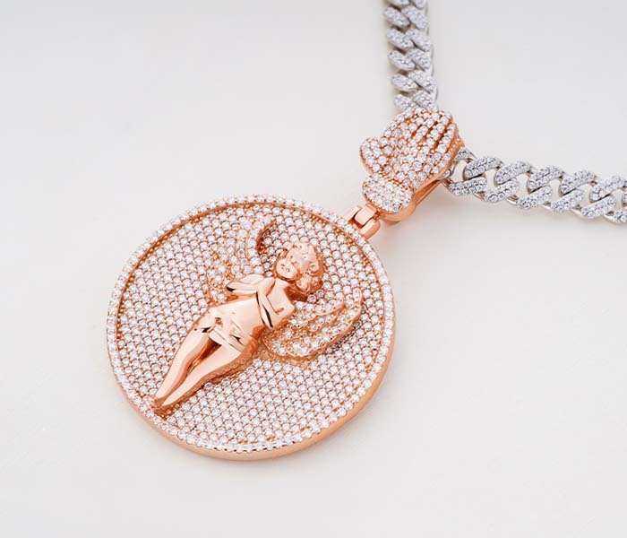 Angel wing pendants