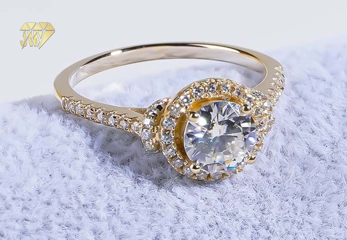 14K Yellow Gold Diamond Ring 14K Yellow Gold Diamond Ring