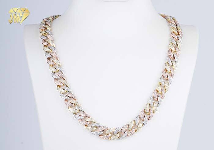 wholesale moissanite cuban link chains